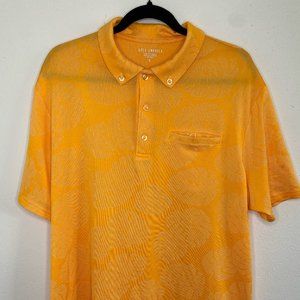 Golf America Tropical Orange Golf Polo - Size Large - Embrace Vibrant Style